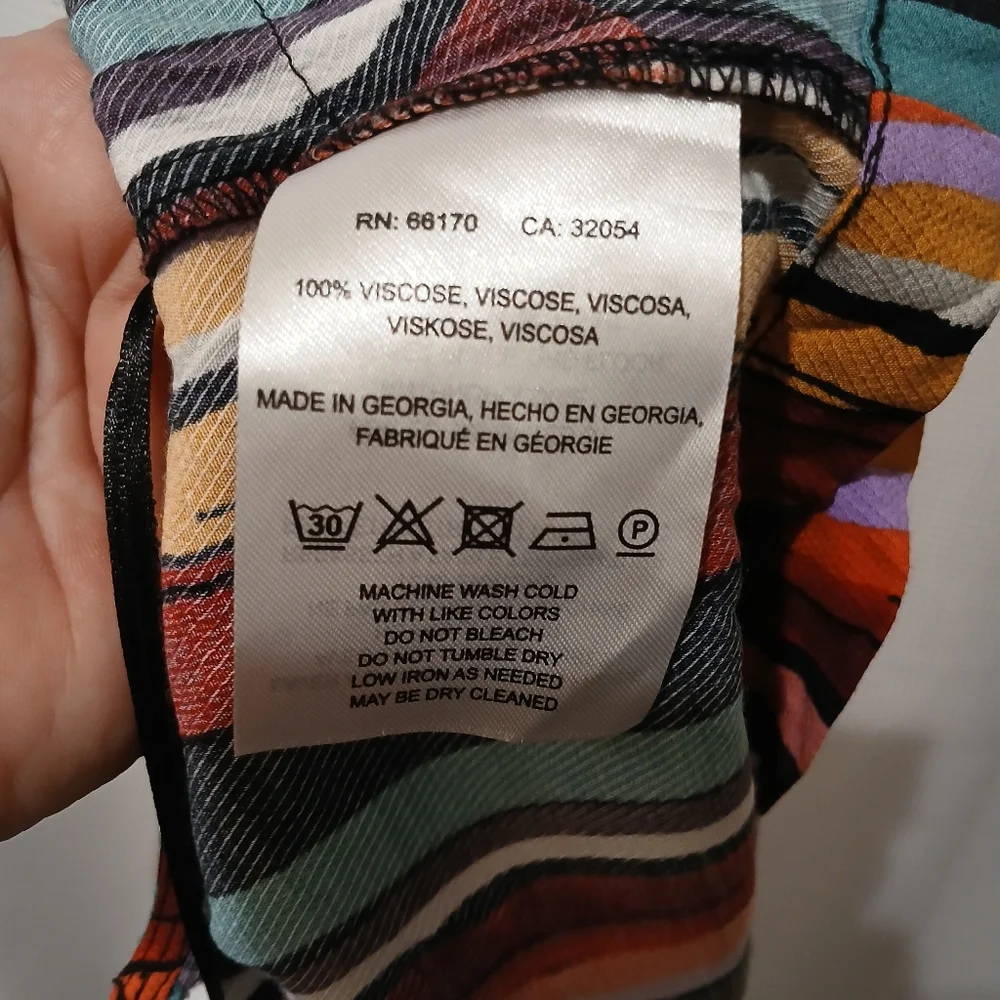 Free People Ruby Multi-colored Tunic Top XS - Picture 7 of 7